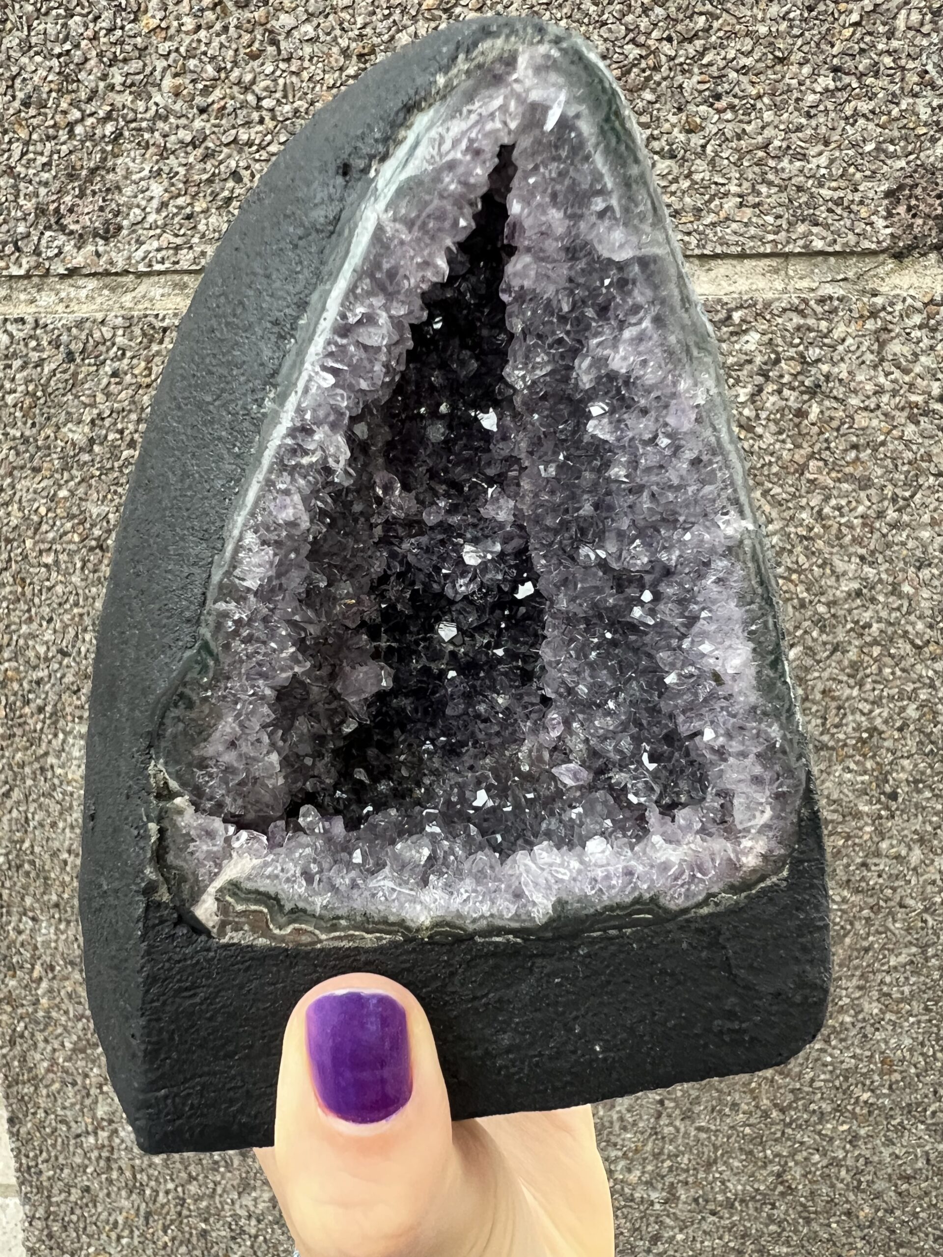 Lille Ametyst grotte - Billede 4