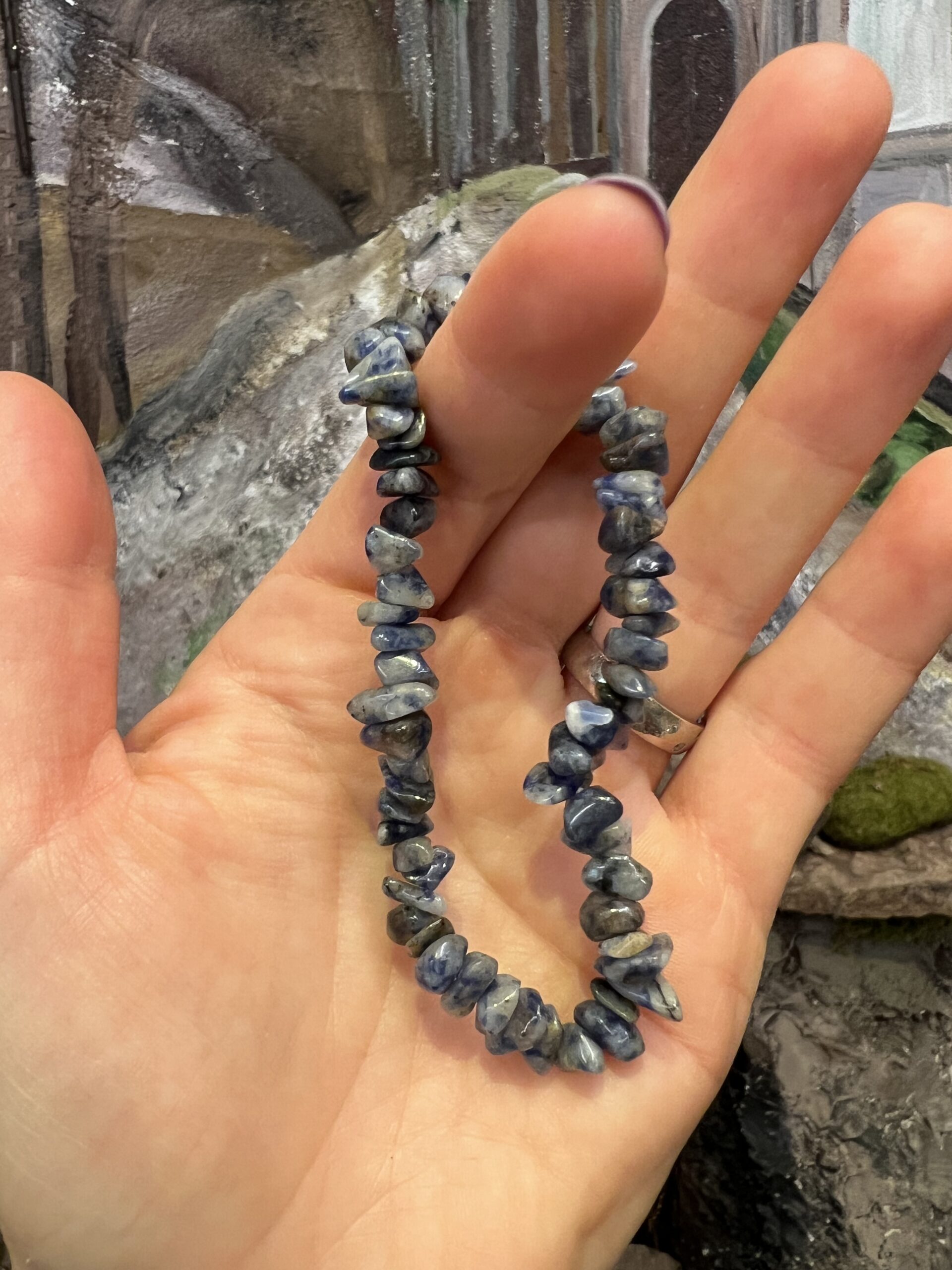Sodalit armbånd