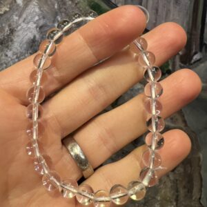 Bjergkrystal armbånd