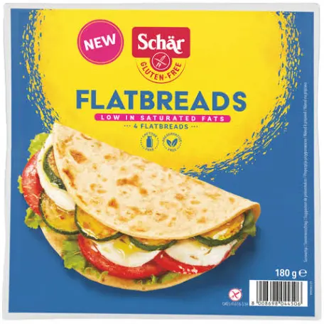 Schär glutenfri fladbrød
